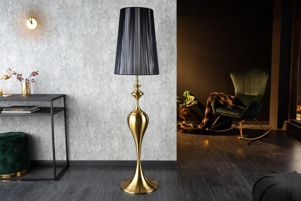 riess-ambiente Stehlampe LUCIE Barock Gold Schwarz - Bild 3