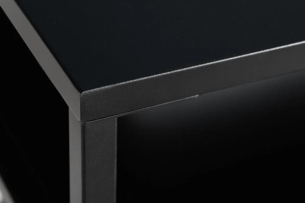 riess-ambiente Couchtisch DURA STEEL Schwarz Metall 2 Ablagen - Bild 4