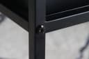 riess-ambiente Couchtisch DURA STEEL Schwarz Metall 2 Ablagen Bild 5