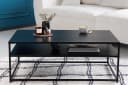 riess-ambiente Couchtisch DURA STEEL Schwarz Metall 2 Ablagen Bild 4