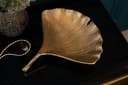 riess-ambiente Dekoschale GINKGO 33cm Gold Metall Handmade Bild 3