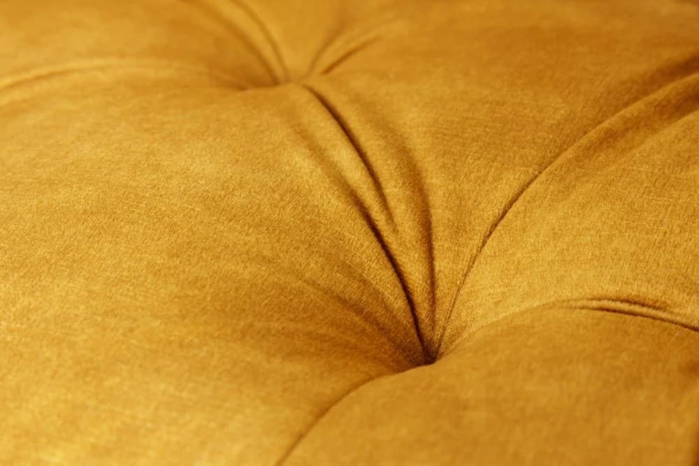 riess-ambiente Barhocker MILANO senfgelb/schwarz Samt Metallgestell mit Lehne - Bild 5