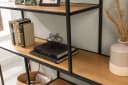 riess-ambiente Bücherregal SLIM LINE Industrial Natur/Schwarz Bild 3