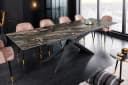 riess-ambiente Esstisch EUPHORIA Keramik Ausziehbar Taupe Schwarz Bild 1