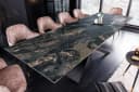 riess-ambiente Esstisch EUPHORIA Keramik Ausziehbar Taupe Schwarz Bild 2