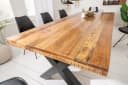 riess-ambiente Esstisch IRON CRAFT Mangoholz massiv X-Gestell Eisen Industrial Bild 3