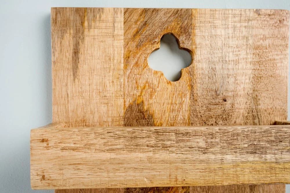 riess-ambiente Küchenregal HEMINGWAY 80cm Massivholz Mangoholz natur - Bild 5