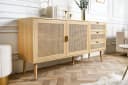 riess-ambiente Sideboard VIENNA 154cm Natur Rattan Retro Bild 1