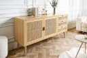riess-ambiente Sideboard VIENNA 154cm Natur Rattan Retro Bild 2