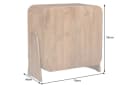 riess-ambiente Lowboard BRASIL 75cm braun – Mango Massivholz, zwei Fächer, fertig montiert Bild 3
