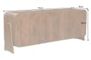 riess-ambiente Sideboard BRASIL 175 cm braun Massivholz Bild 4
