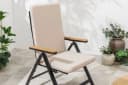 riess-ambiente Hochlehnerauflage COMFORT LINE Beige Outdoor Bild 3