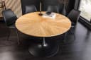 riess-ambiente Esstisch ATELIER 120cm rund Eiche schwarz/natur Bild 1