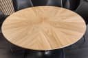riess-ambiente Esstisch ATELIER 120cm rund Eiche schwarz/natur Bild 5