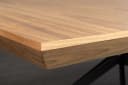 riess-ambiente Esstisch GIANT 200-320cm ausziehbar Walnuss/Metall Bild 5