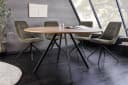 riess-ambiente Esstisch ATELIER 100cm Natur/Schwarz Holzoptik Metallbeine Rund 2 Personen Bild 1