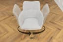 riess-ambiente Drehstuhl ASGARD beige mit Armlehne & Federkern Bild 4