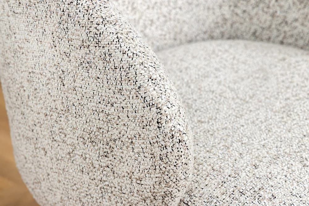 riess-ambiente Polsterstuhl WALKÜRE beige/braun mit Drehfunktion - Bild 4