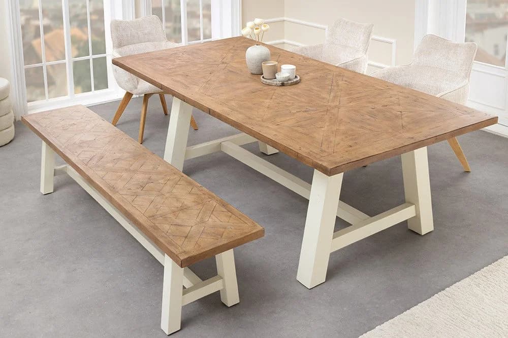 riess-ambiente Esstisch HAMPTONS 165cm Massivholz - Bild 3