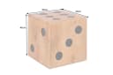 riess-ambiente Beistelltisch CUBE 40cm natur stapelbar Massivholz Bild 4