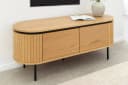 riess-ambiente TV-Board ATELIER 120cm natur/schwarz Eichenholz-Optik Bild 2