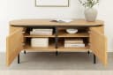 riess-ambiente TV-Board ATELIER 120cm natur/schwarz Eichenholz-Optik Bild 3