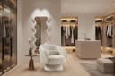 riess-ambiente Drehsessel BOSSA NOVA beige Chenille drehbar Bild 1