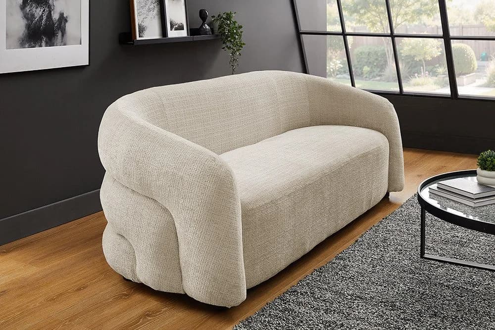 riess-ambiente 3-Sitzer VOGUE 200cm beige Sofa - Bild 3
