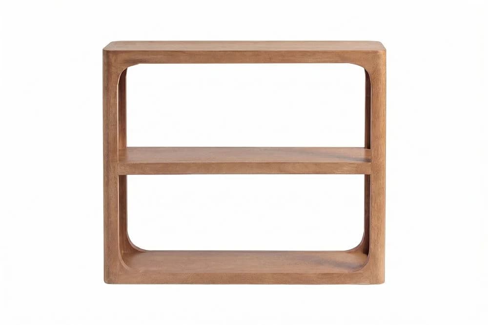 riess-ambiente Konsolentisch ELEMENTS 90cm braun Mangoholz Massiv - Bild 1