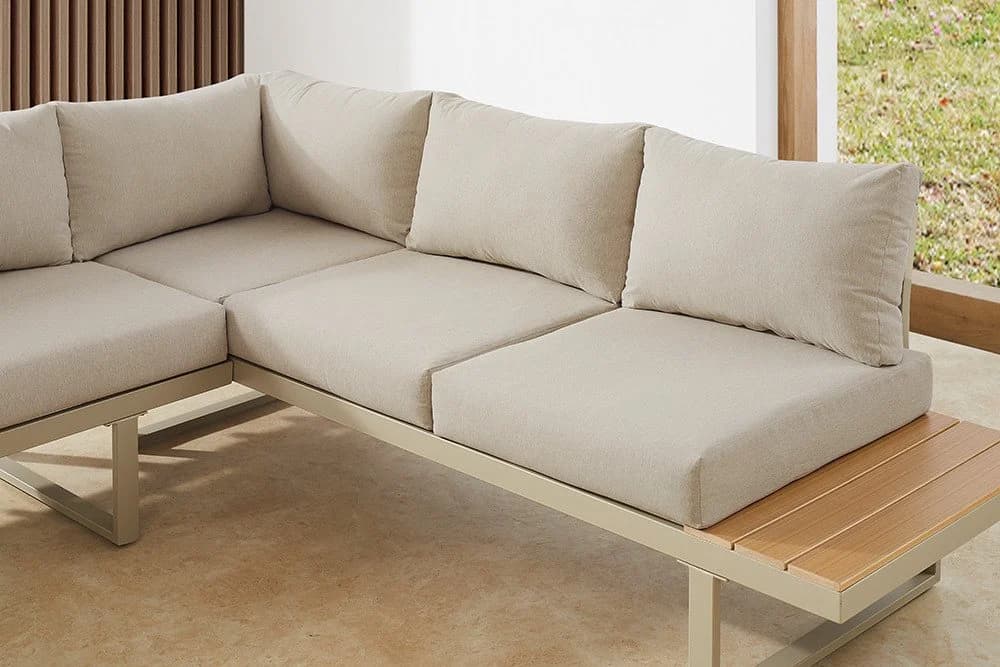 riess-ambiente Sitzgruppe IBIZA GRAND 280cm Aluminium mit Kissen - Bild 3
