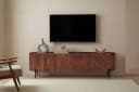 riess-ambiente TV-Board ADLON 160cm 3D-Front Mango-Massivholz Bild 4