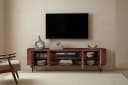 riess-ambiente TV-Board ADLON 160cm 3D-Front Mango-Massivholz Bild 5