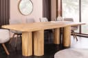 riess-ambiente Esstisch ART DECO 240cm Massivholz Säulenfüße Bild 2