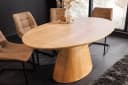 riess-ambiente Esstisch UNIQUE 160-200cm natur Eichenholz Säulenfuß ausziehbar 8 Personen Bild 5