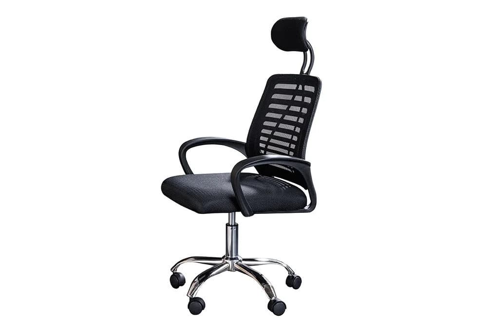 riess-ambiente Bürostuhl YOGA Schwarz höhenverstellbar ergonomisch mit Armlehne