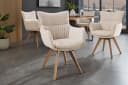 Riess-Ambiente Drehstuhl VOGUE Beige Natur Eichenholz Bild 2