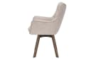 riess-ambiente Drehstuhl THOR beige/braun mit Armlehne Bild 1