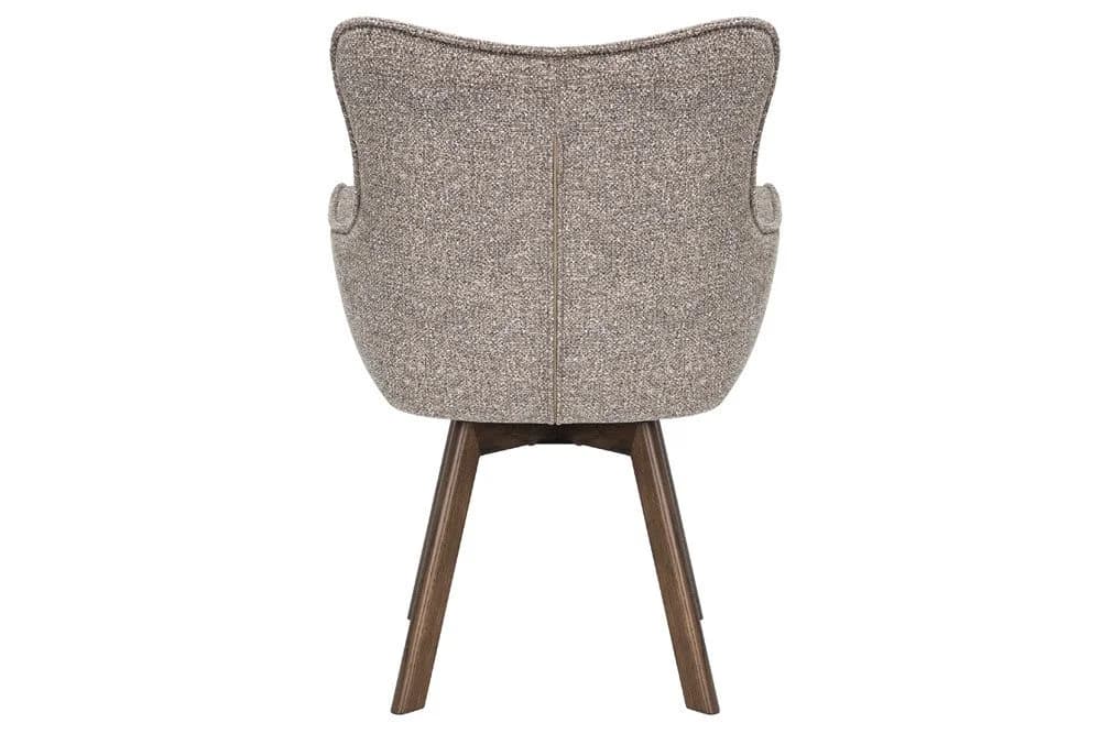 Riess Ambiente Drehstuhl THOR Taupe Braun Eichenholz - Bild 4
