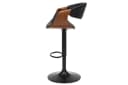riess-ambiente Barhocker ORGANIC schwarz höhenverstellbar drehbar Bild 4