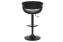 riess-ambiente Barhocker ORGANIC schwarz höhenverstellbar drehbar Bild 5