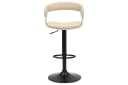 riess-ambiente Barhocker MANHATTAN Creme Beige Metall höhenverstellbar 360° drehbar Bild 3