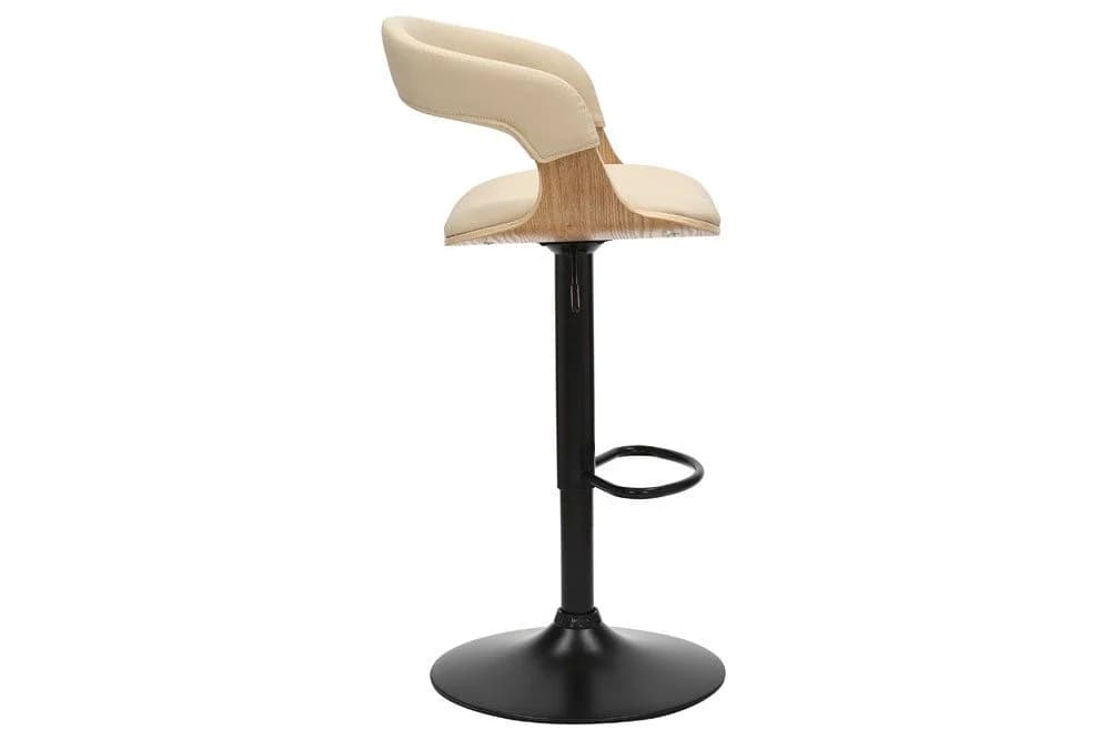 riess-ambiente Barhocker MANHATTAN Creme Beige Metall höhenverstellbar 360° drehbar - Bild 4