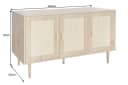 riess-ambiente Sideboard VIENNA 120 cm Wiener Geflecht Retro Bild 5
