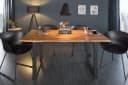 riess-ambiente Baumkantentisch MAMMUT 140cm Akazie Massivholz Industrial Design Bild 4