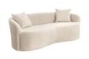 riess-ambiente 2-Sitzer Sofa ELEMENTAL 180 cm Champagner Beige Bouclé Bild 1