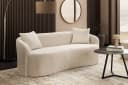 riess-ambiente 2-Sitzer Sofa ELEMENTAL 180 cm Champagner Beige Bouclé Bild 5