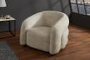 riess-ambiente Loungesessel VOGUE 95cm beige – Sessel mit Armlehnen, Samtbezug, modern Bild 2