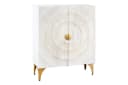 riess-ambiente Highboard GOLDEN SUNSET weiß/gold Massivholz Bild 1