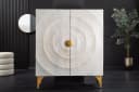 riess-ambiente Highboard GOLDEN SUNSET weiß/gold Massivholz Bild 3