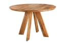 riess-ambiente Esstisch ART WOOD Rund Mangoholz Lackiert Braun Bild 1